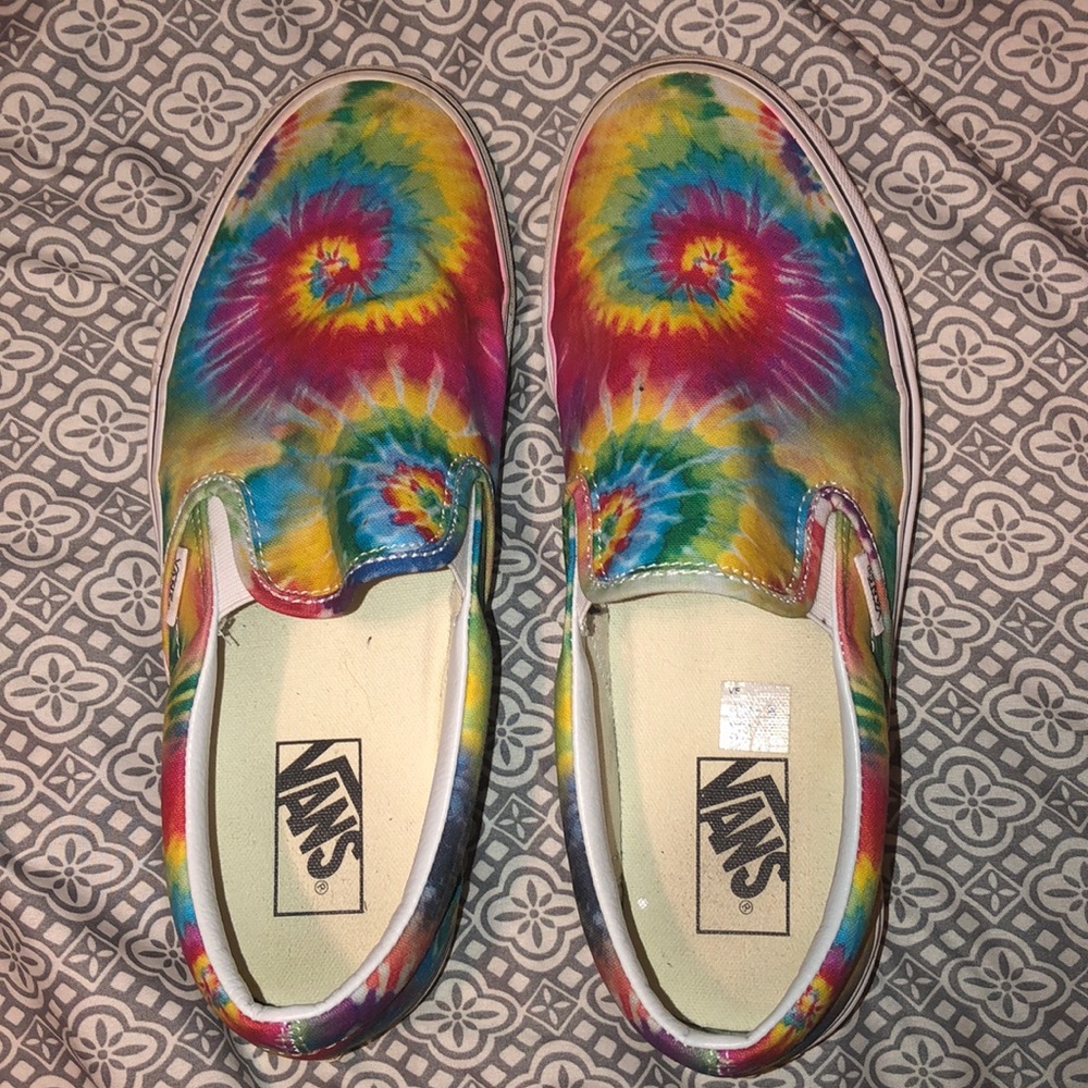 Tye Dye Vans